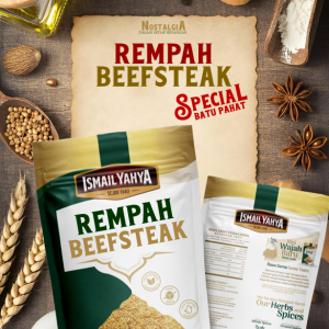 Rempah Beefsteak Daging/Ayam Special Batu Pahat