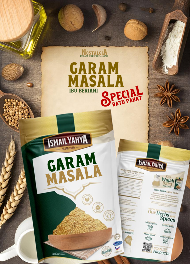 Rempah Garam Masala Ibu Beriani Special Batu Pahat