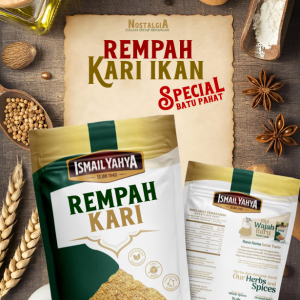 Rempah Kari Ikan Special Batu Pahat