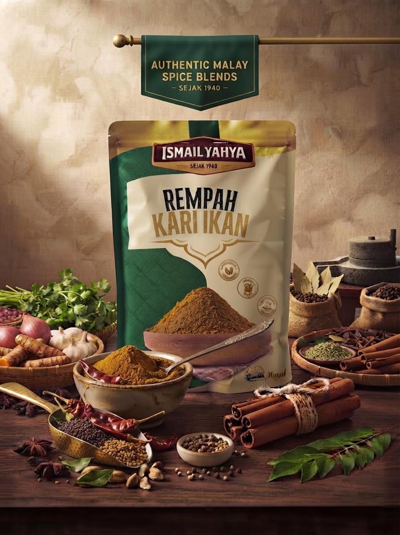 Rempah Kari Ikan Special Batu Pahat