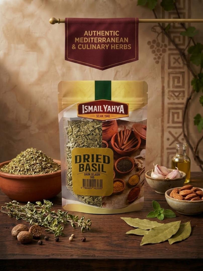 Daun Basil Kering / Dried Basil