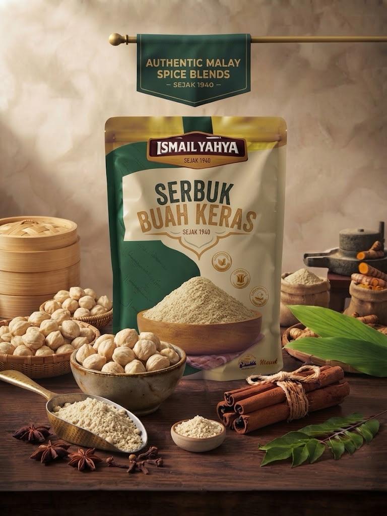 Serbuk Buah Keras
